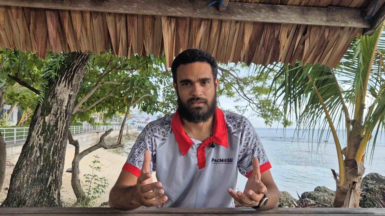 Edgar from Solomon Island and one of the first Indigenous Led Ocean Reserve on Earth