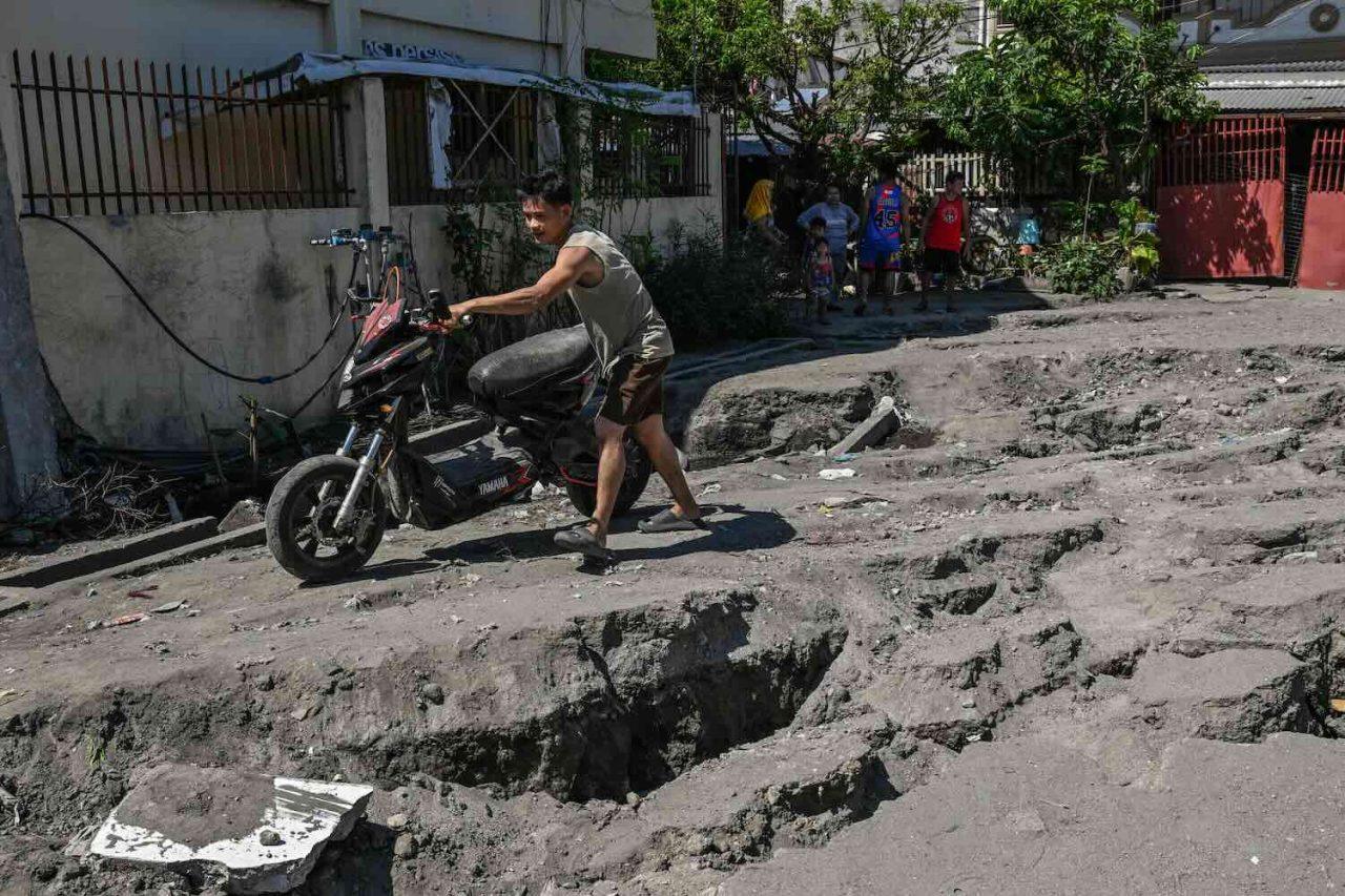 Marine eco system damaged  –  powerful earthquake caused costal uplift