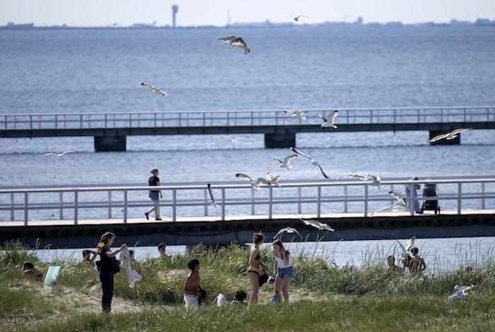 Malmö avråder från allt bad i havet